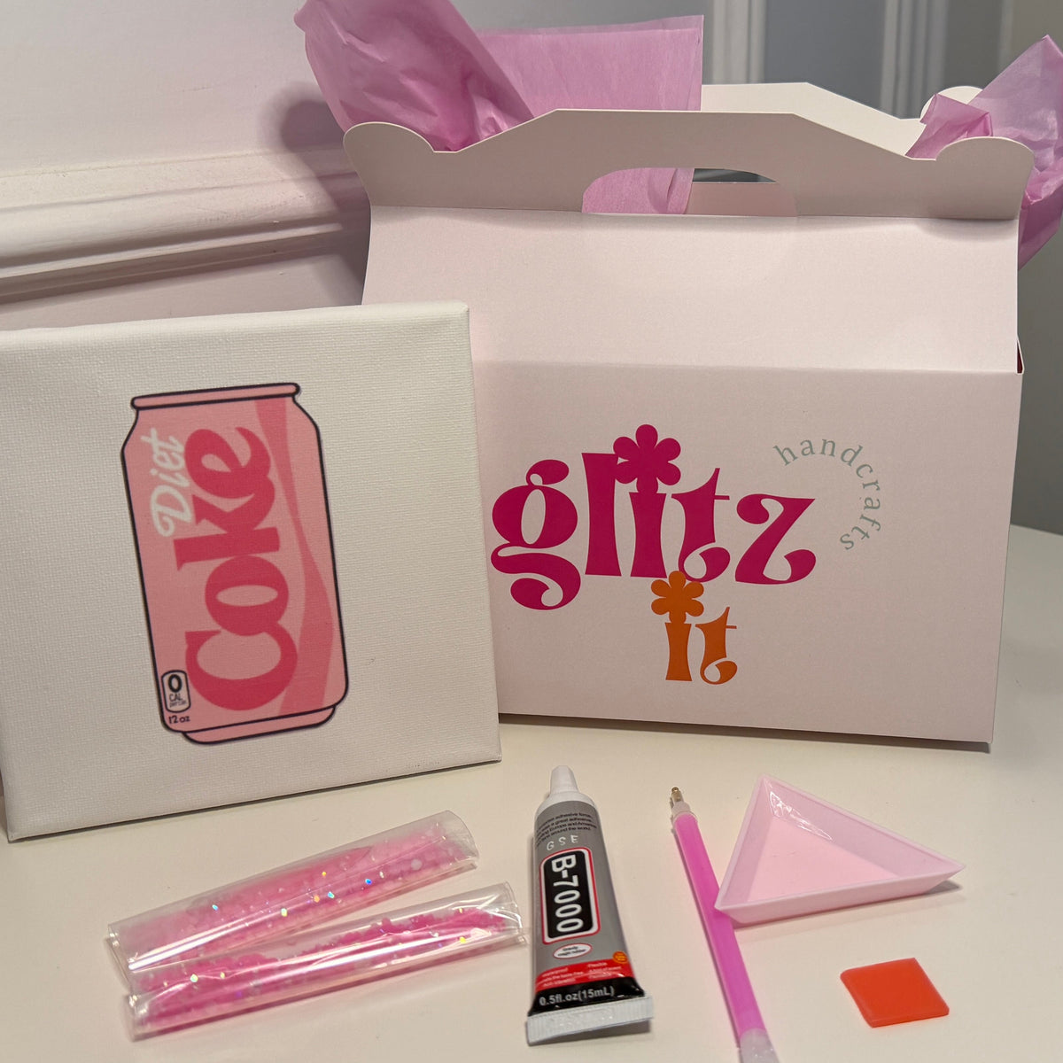 Canvas bedazzle kit